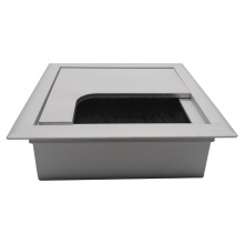 PASACABLE DE ALUMINIO 8X8 X UND.