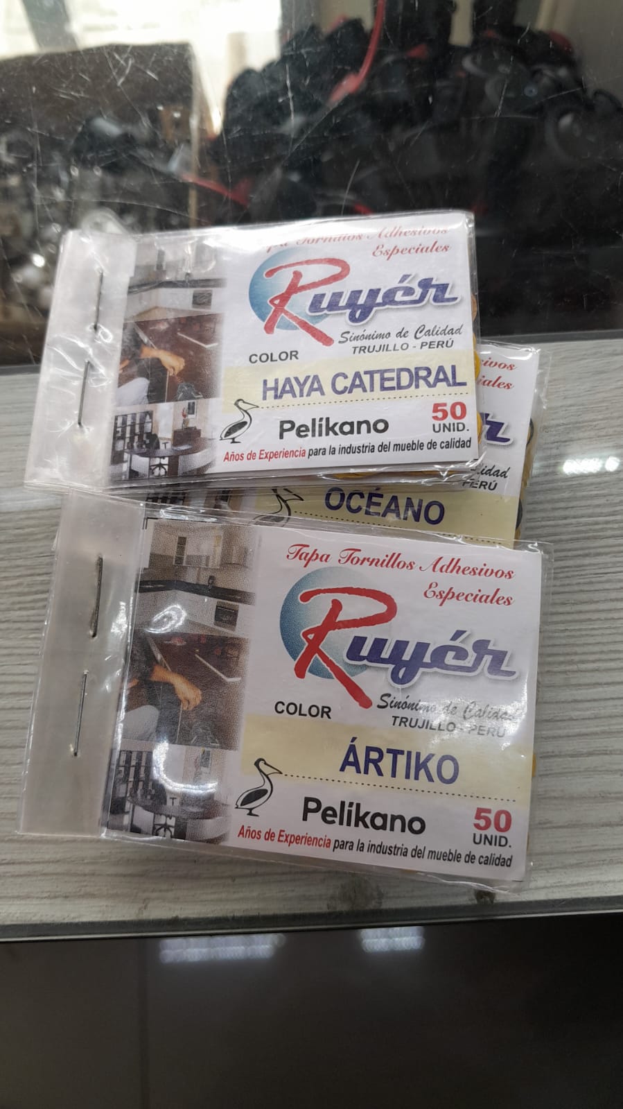 TAPITAS RUYER COLORES VARIADOS X BOLSA