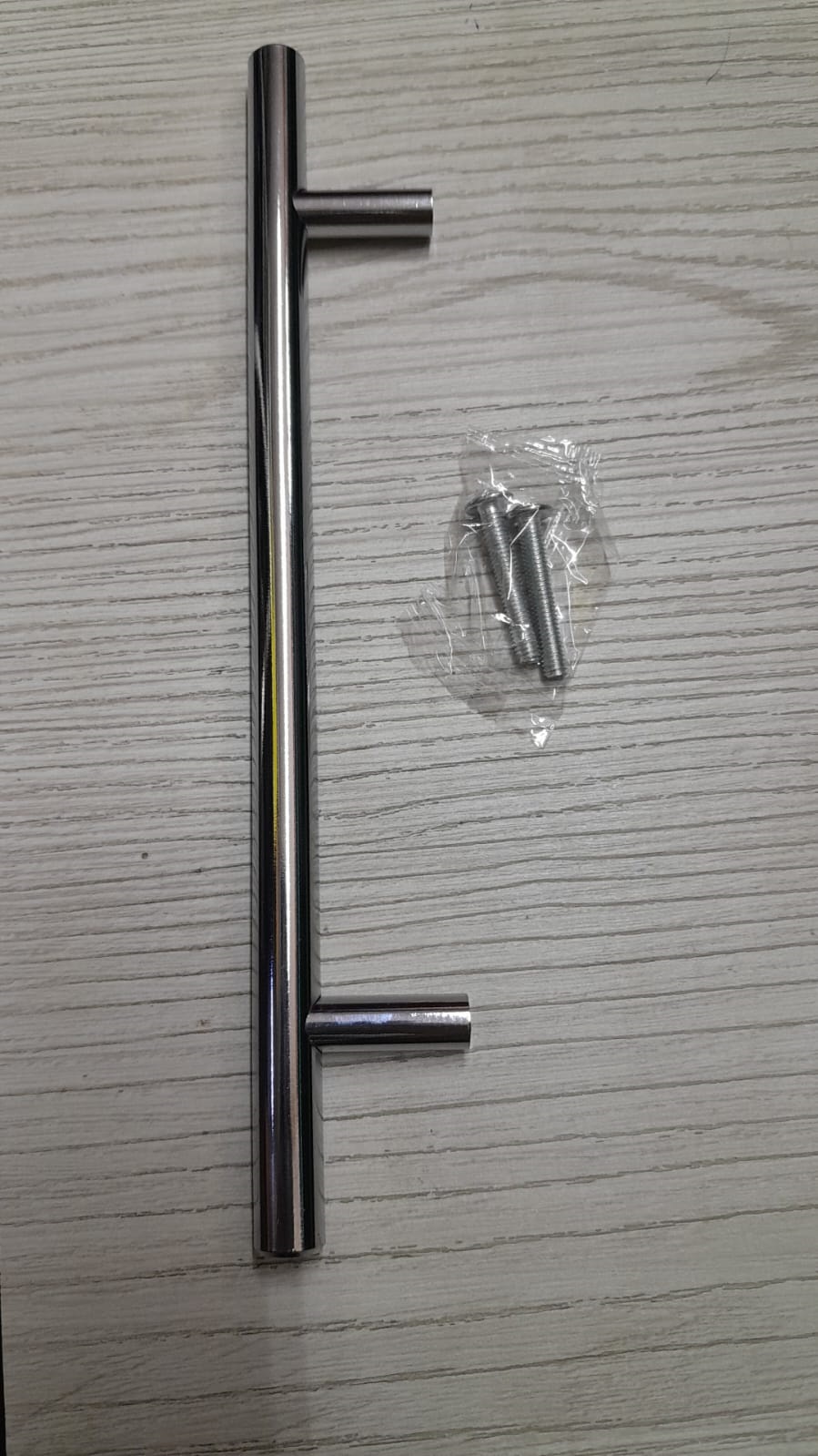 JALADOR TUBULAR CROMADO DE 16.0 X UND.
