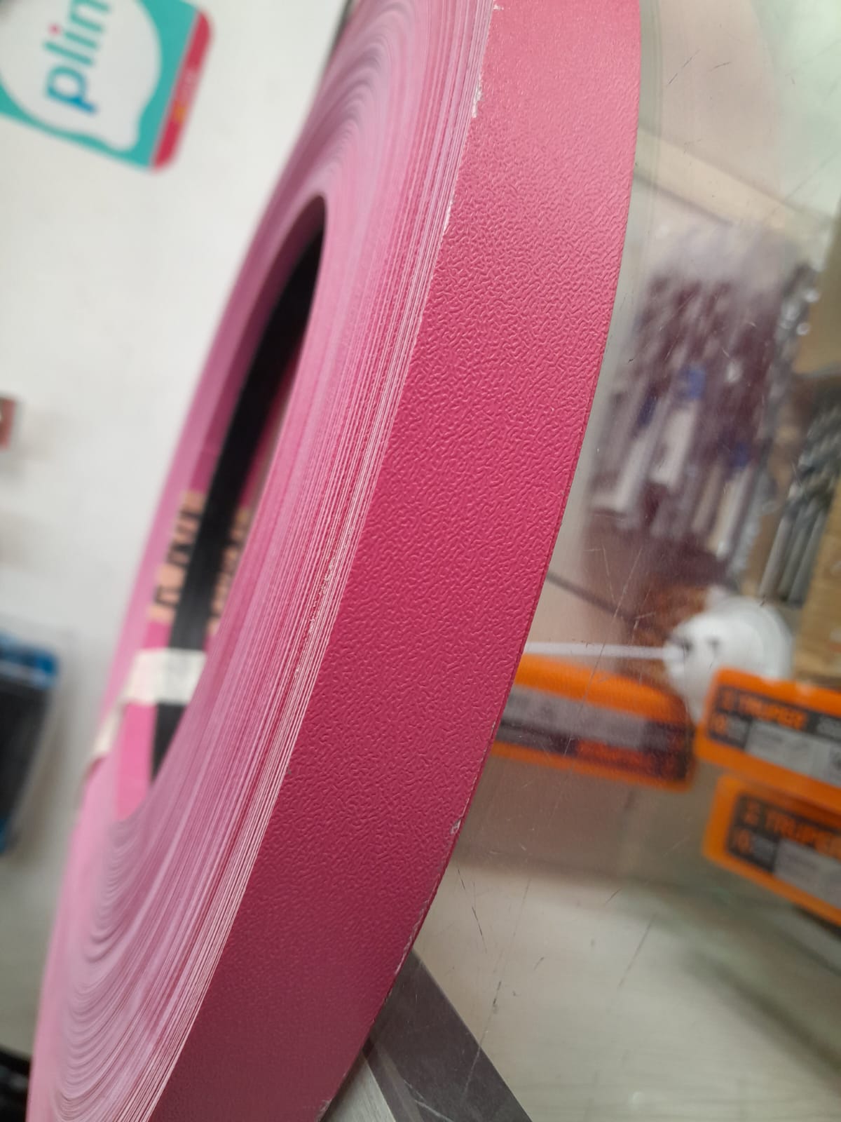 CANTO DELGADO MAGENTA O FUCSIA X METROS