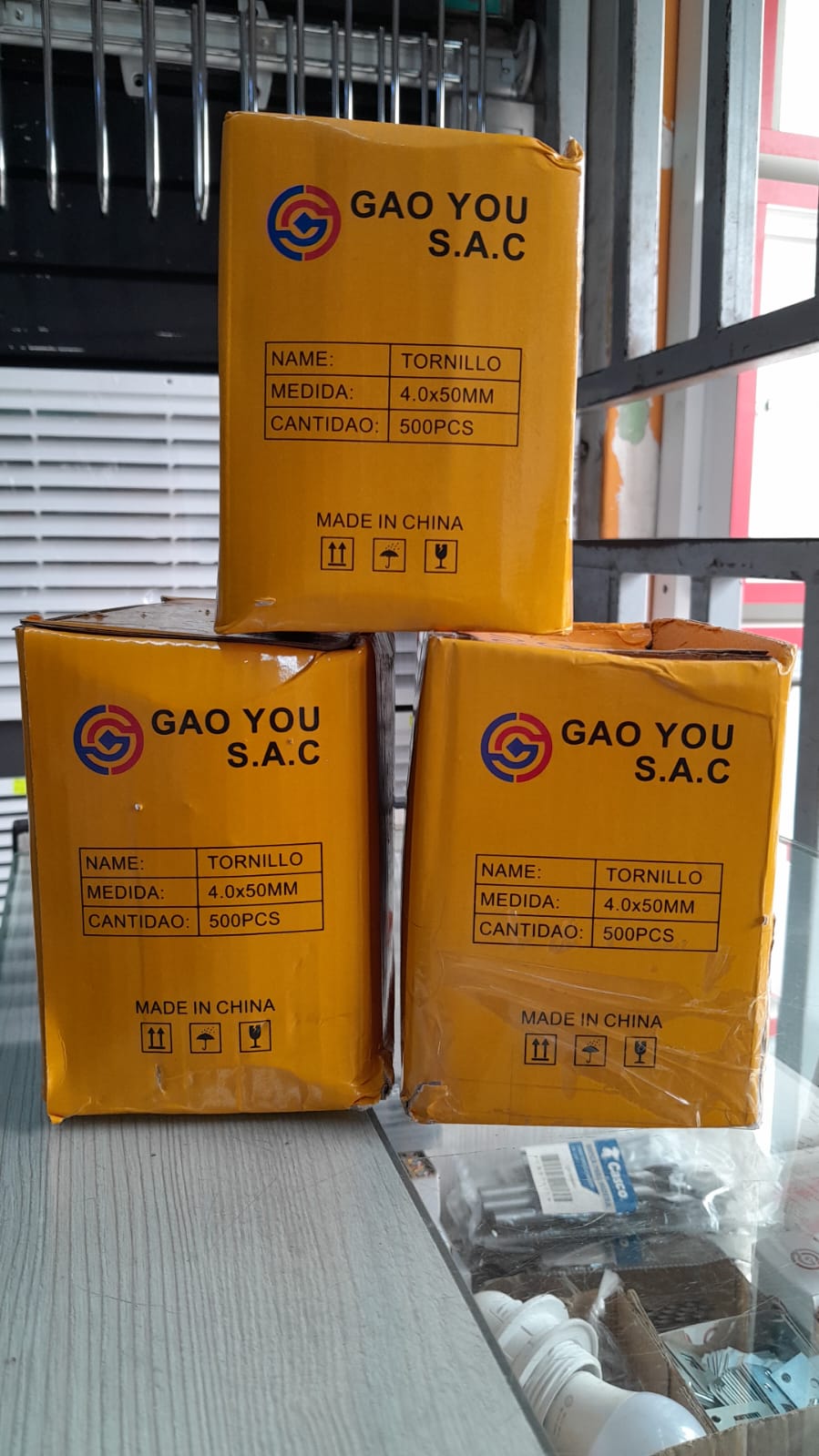 TORNILLOS ECOMICO 4X50 X CAJA
