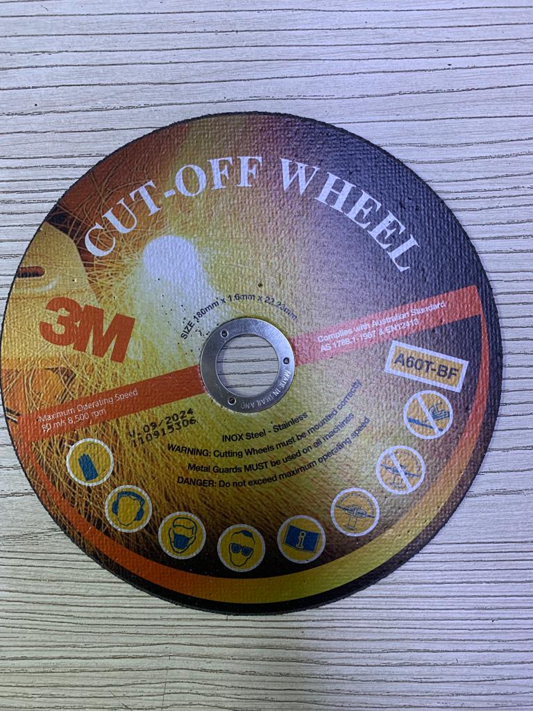 DISCO 3M C/METAL DE 7 1/4 X UND.
