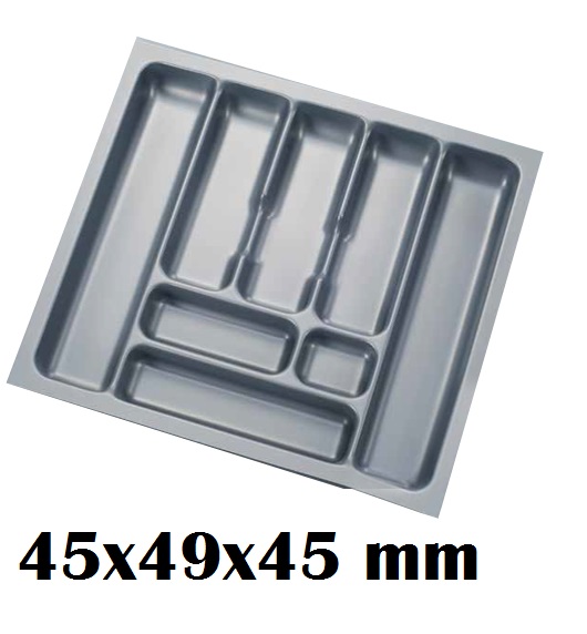 CUBIERTERO GRIS DE 43X48 X UND.