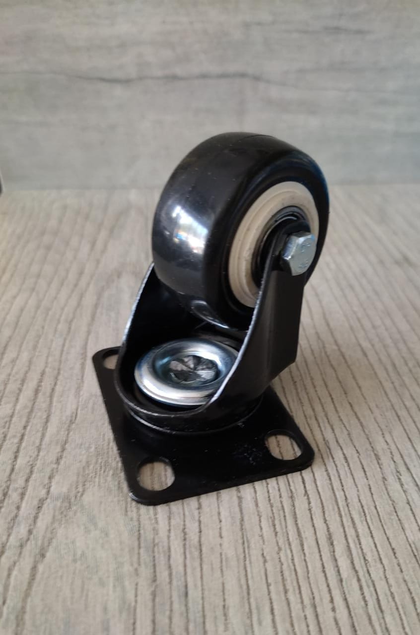 GARRUCHA INDUSTRIAL NEGRA S/F DE 2" X JUEGO DE 4