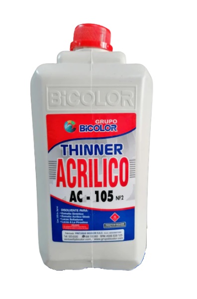 THINER ACRILICO BBICOLOR GALON X 2.8 LITROS