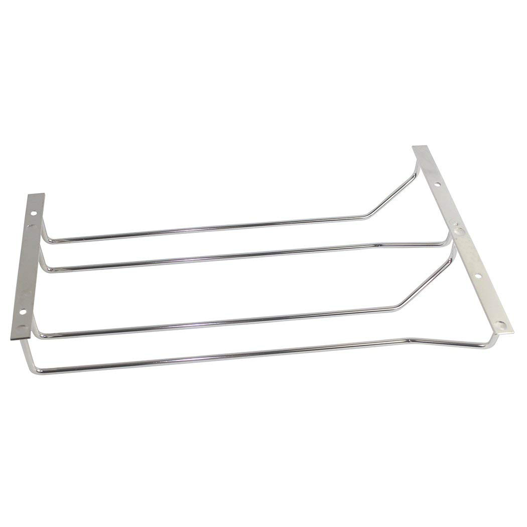 PORTA COPAS X 2 CROMADO DE 21 X 34 X 65MM UND.