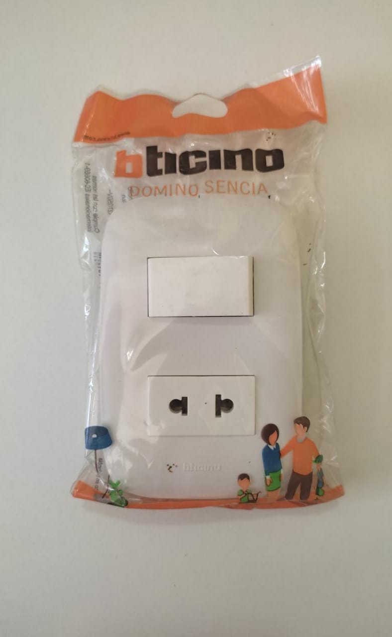 INTERRUPTOR MIXTO BLANCO (A1-18) X UND.