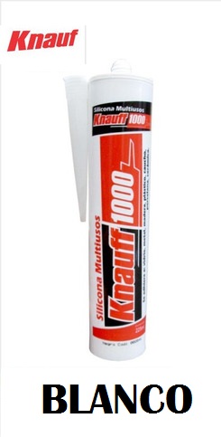 SILICONA BLANCA KNAUF X UND