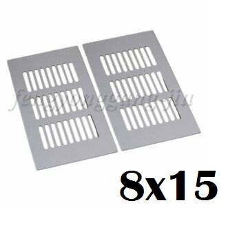 REJILLA ALUMINIO 8X15 X UND.