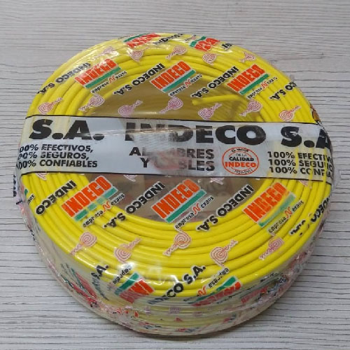 CABLE THW COBRE 14 AWG X ROLLOS